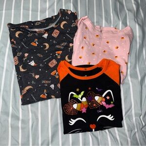 Girls Halloween Top Bundle | 5T | 3 Items